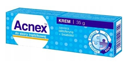 ACNEX KREM DO SKÓRY TRĄDZIKOWEJ 35g NA TRĄDZIK