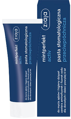 ZIAJA MINTPERFEKT ACTIV pasta przeciwpróchnicza 6+