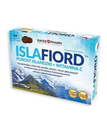 ISLAFIORD POROST ISLANDZKI WIT C do ssania krtań