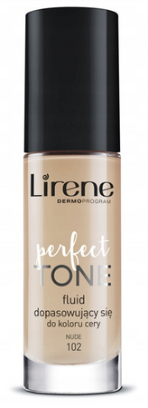 LIRENE PERFECT TONE 102 NUDE PODKŁAD FLUID 30 ml