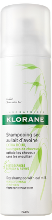 KLORANE SZAMPON SUCHY NA BAZIE MLECZKA Z OWSA 150