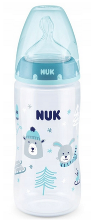 NUK BUTELKA FIRST CHOICE 300ml smocz. 6-18m WINTER