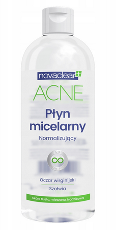 Novaclear Acne Płyn micelarny Normalizujący 400 ml
