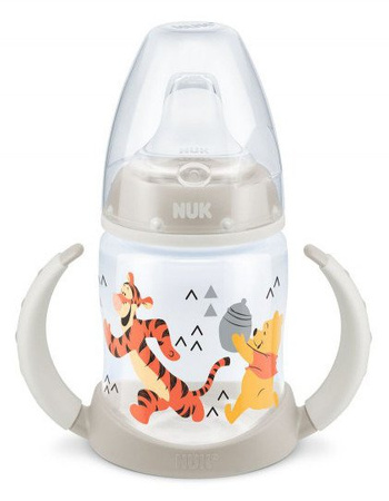 NUK BUTELKA KUBEK NIEKAPEK 150ml z uchwytem USTNIK
