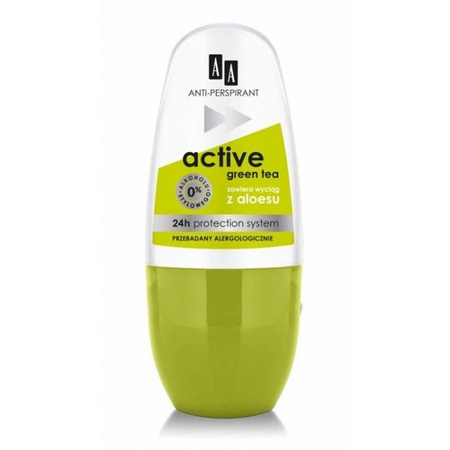 AA DEO ANTI-PERSPIRANT ACTIVE GREEN TEA HERBATA