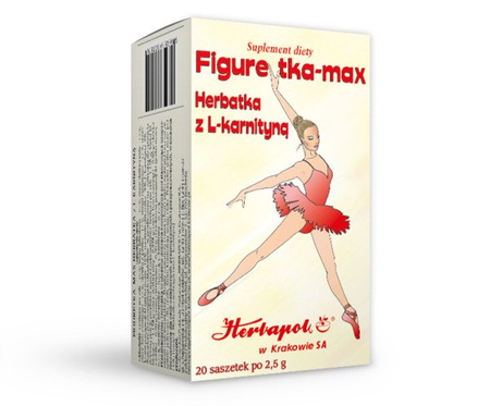 HERBATKA FIGURETKA Z L-KARNITYNĄ YERBA MATE CZ.BEZ