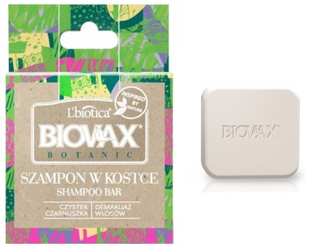 Biovax Botanic Szampon w Kostce Czystek Czarnuszka