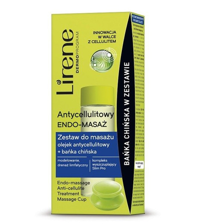 Lirene Endomasaż Antycellulit olejek bańka chińska