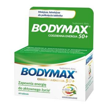 BODYMAX 50+ 60 TABLETEK ZESTAW WITAMIN DLA SENIORA