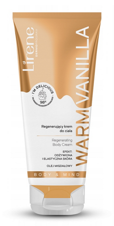 LIRENE Regenerujący Krem do Ciała Warm Vanilla