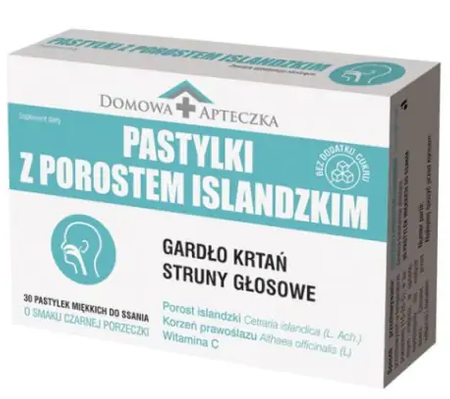DOMOWA APTECZKA Porost islandzki do ssania