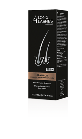 LONG 4 LASHES MEN szampon p/wypadaniu włosów 200ml