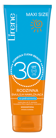 LIRENE RODZINNA EMULSJA DO OPALANIA SPF 30+ 250 ml