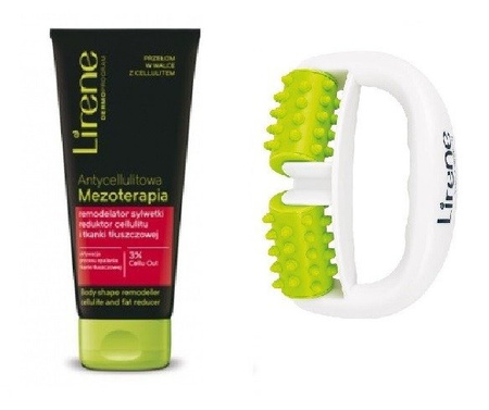 LIRENE ANTYCELLULITOWA MEZOTERAPIA 200ML + MASAŻER