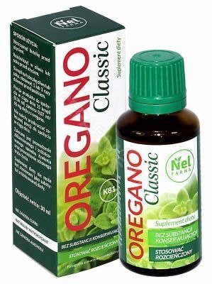 OREGANO CLASSIC NA GRZYBY PASOŻYTY ODPORNOŚĆ 30 ml