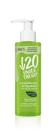 UNDER TWENTY ŻEL DO MYCIA  TWARZY ANTYBAKTERYJNY