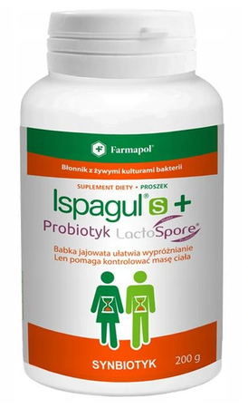 ISPAGUL S PROBIOTYK NASIONA ŁUPINA BABKI JAJOWATEJ