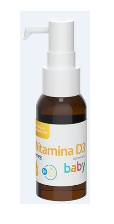 WITAMINA D3 BABY KROPLE 10ml witamina D 400 DZIECI