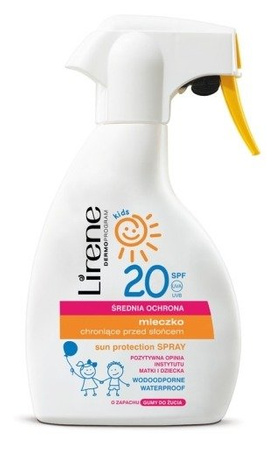 LIRENE KIDS Mleczko ochronne SPF20 spray 200ml