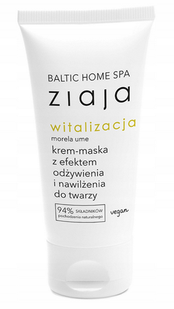 ZIAJA Baltic Witalizacja krem-maska do twarzy