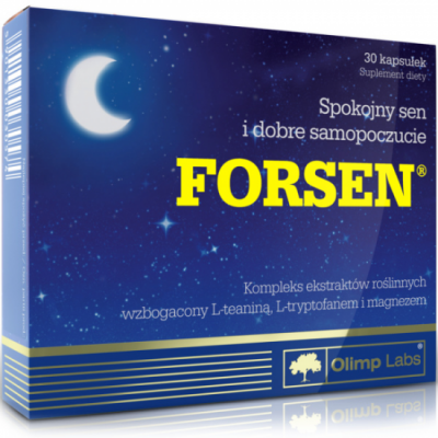 OLIMP FORSEN 30 kapułek NA SPOKOJNY SEN APTEKA