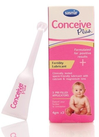 Conceive PLUS Aplikator 3szt Pomaga zajść w CIĄŻE