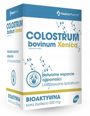 XENICO COLOSTRUM WZMOCNIENIE ODPORNOŚĆ MLEKO SIARA