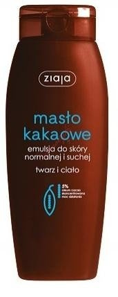 Ziaja Masło Kakaowe emulsja do twarzy ciała sucha