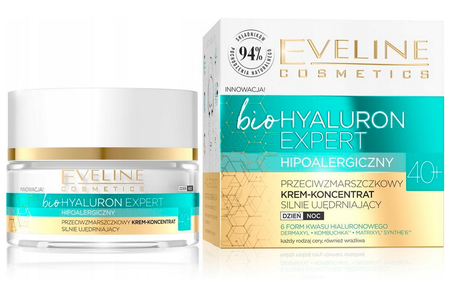 EVELINE BIO HYALURON Krem Ujędrniający 40+