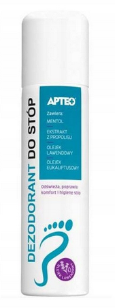 APTEO DEZODORANT DO STÓP ODŚWIEŻA MENTOL LAWENDA
