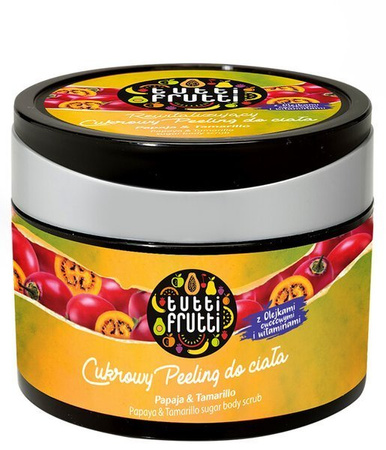 TUTTI FRUTTI CUKROWY PEELING DO CIAŁA PAPAJA