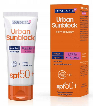 Krem do opalania Novaclear 50 SPF skóra wrażliwa