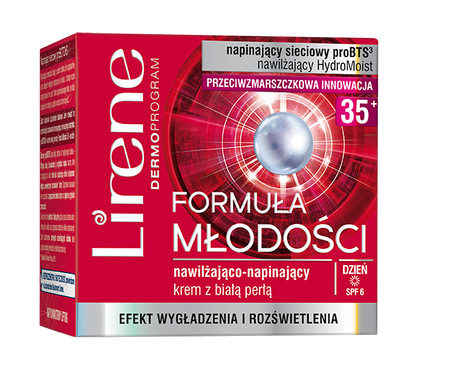 LIRENE ENERGIA MŁODOŚCI 35+ KREM DZIEŃ ZMARSZCZKI