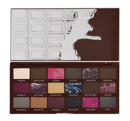 MAKE UP REVOLUTION PALETA CIENI CHOCOLATE GALACTIC