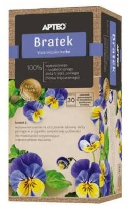 BRATEK herbatka na problemy skórne trawienie 30