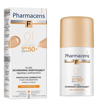 PHARMACERIS F FLUID OCHRONNY SPF 50+  IVORY