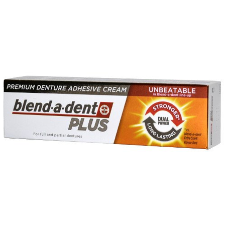 BLEND-A-DENT PLUS DUAL POWER Klej do protez 40 g 