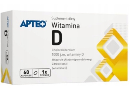 APTEO  WITAMINA D1000    W OLEJ U LNIANYM 12M+ 60