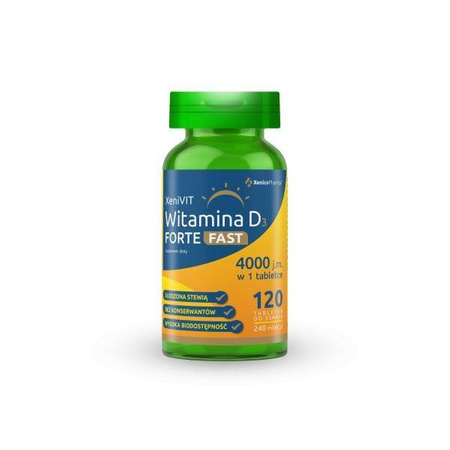 XeniVIT Witamina D Forte  FAST 4000 do ssania 120t