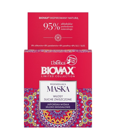 BIOVAX JAPOŃSKA WŚNIA MASKA DO WŁOSÓW SUCHYCH