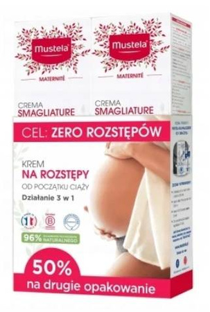 MUSTELA MATERNITE KREM NA ROZSTĘPY 3W1 2 x 150ML