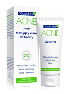 NovaClear Acne Cream Matujący krem do twarzy 40ml
