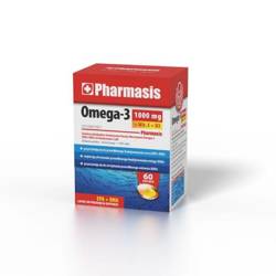Pharmasis OMEGA-3 1000 D 2000 E serce odporność 60