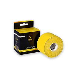 Taśma do kinesiotapingu yellowTAPE - żółta 5X5 cm