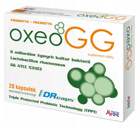 oxeoGG probiotyk + prebiotyk 20 kaps