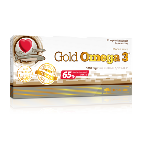  OLIMP GOLD OMEGA 3 1000mg ODPORNOŚĆ SERCE 60kaps 