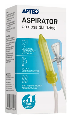 ASPIRATOR DO NOSKA NOSA NA KATAREK + 4 FILTRY