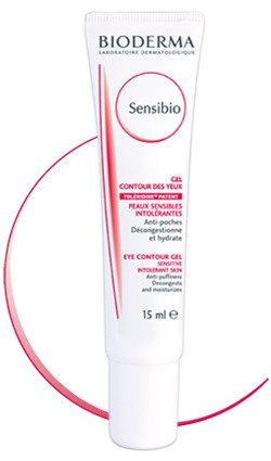 BIODERMA SENSIBIO EYE ŻEL KREM POD OCZY NA CIENIE