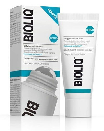 BIOLIQ DERMO Antyperspirant roll-on 48h 50 ml