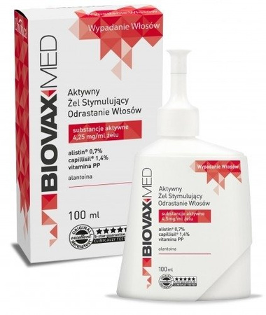 BIOVAX MED ŻEL STYMULUJĄCY ODRASTANIE WŁOSÓW 100ml